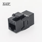 XLEP CAT 6 Keystone Coupler (UL Listed), 25-Pack RJ45 Keystone Coupler Female to Female UTP, Ethernet Coupler for Patch Panel and Wall Plate