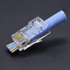 Сквозной соединитель Cat6 RJ45 | Модульный UTP 8P8C