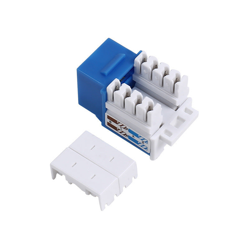 Cat6a 90 Degree Keystone Jack, Unshielded XLEP