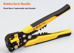 FTTH Fiber Optic Cable Management Pliers – Carbon Steel Electrician Tool for Crimping, Pulling, Cutting & Stripping