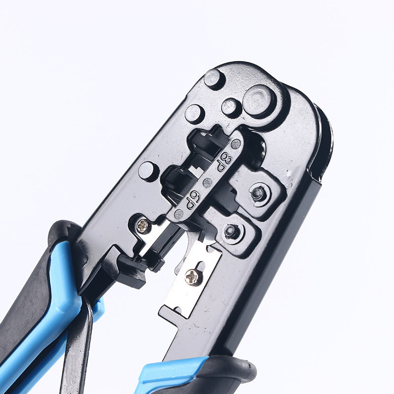 RJ45 Crimping Tool | 6P/8P Modular Ratchet Network Cable Pliers with Cutter