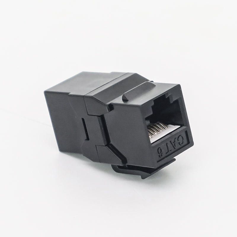 XLEP CAT 6 Keystone Coupler (UL Listed), 25-Pack RJ45 Keystone Coupler Female to Female UTP, Ethernet Coupler for Patch Panel and Wall Plate 