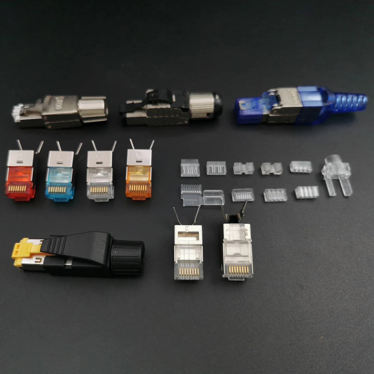 XLEP XL-303B Shielded RJ45 8P8C Inline Coupler, 100 Pack