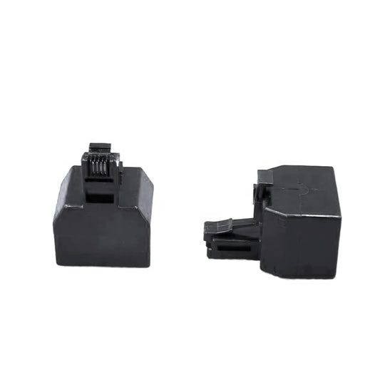 XLEP RJ11 6P4C Splitter Adapter, 1 Male to 2 Female, 50 Pack