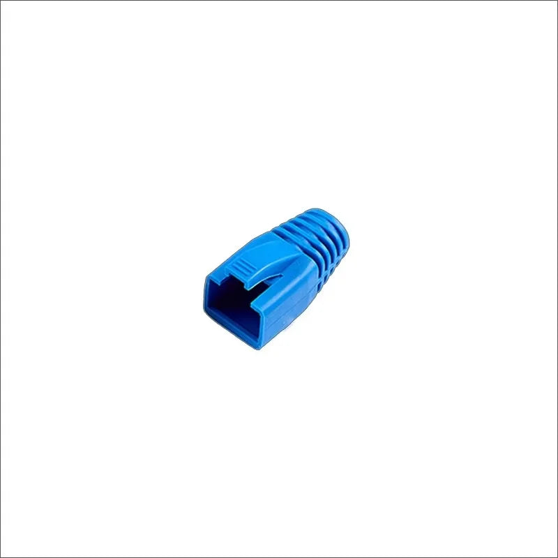 XLEP XL-707 Transparent PVC RJ45 Strain Relief Boots, 100 Pack