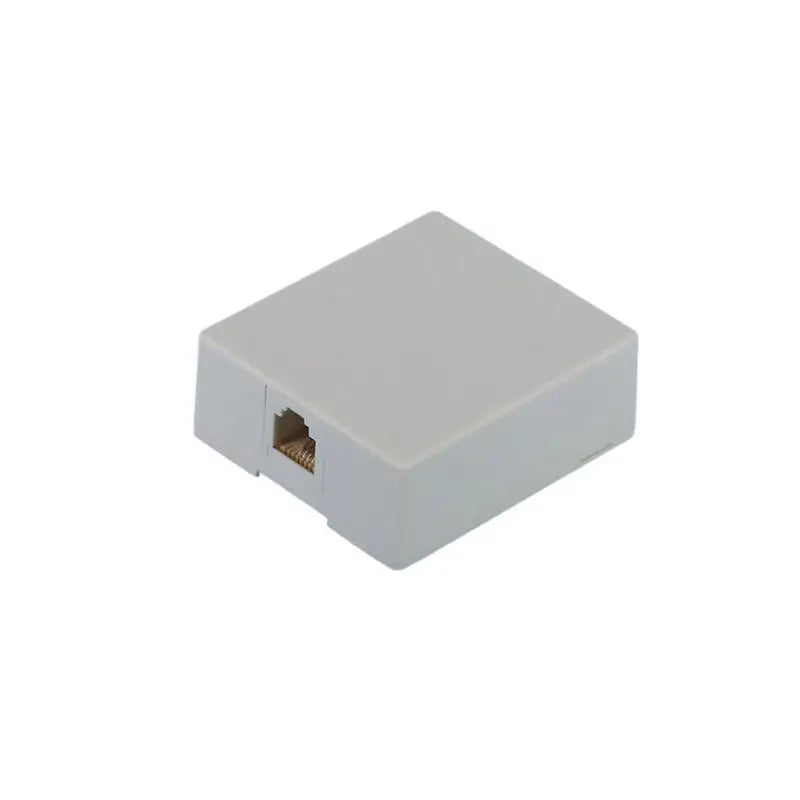 XLEP L102B Single Port RJ45 Surface Mount Box, 10 Pack